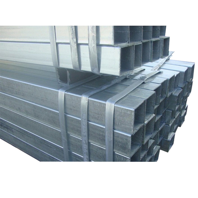 Tuyau carré adapté aux besoins du client 201 d'acier inoxydable 321 904L 316L 100mm
