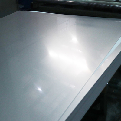 Plaque d'acier inoxydable laminée à froid 316L avec surface MF 6k 8k Plaque pour une finition en miroir lisse