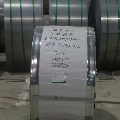 La bobine de cercle de l'acier inoxydable 304 a laminé à froid la finition du miroir 8K du BA 6K en métal 2B