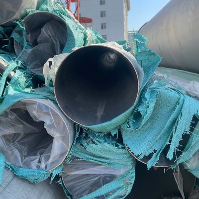 SSAW a soudé la forme ronde inoxydable de l'épaisseur 1.5mm de tuyau d'acier