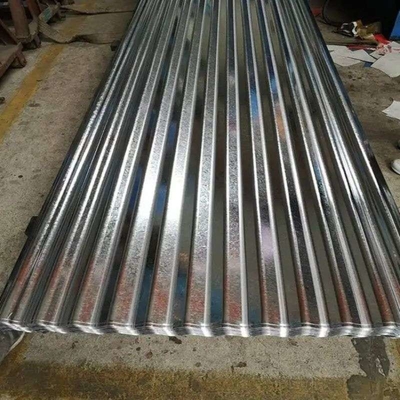 La mesure ondulée galvanisée 22 d'immersion chaude de feuille de toit de paillette zinguent enduit