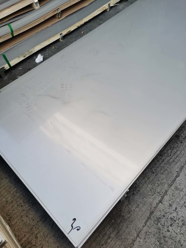304 316 321 SS Plaque 1500x3000 THK 2,5 MM Pour le secteur industriel lourd